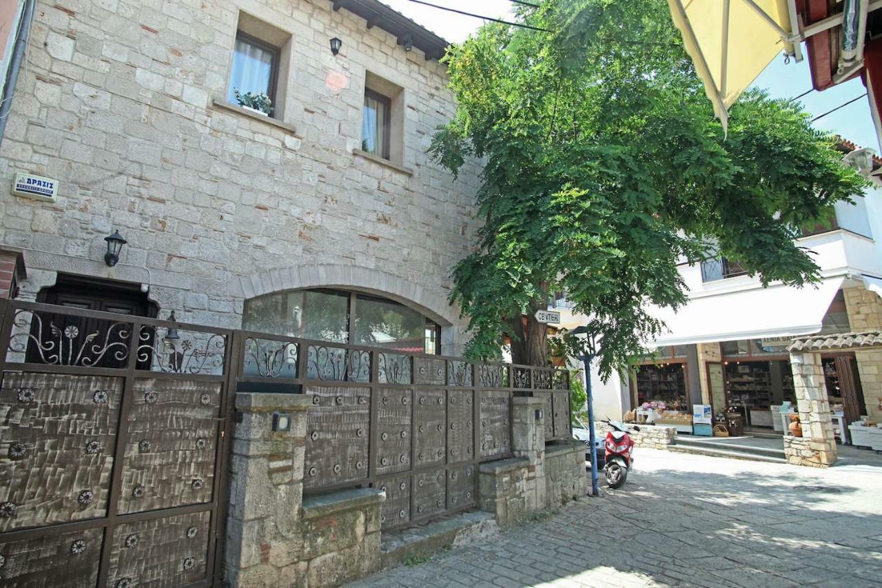 Beautiful Studio In Traditional Afytos Halkidiki-Uvc Sterilized Exterior photo
